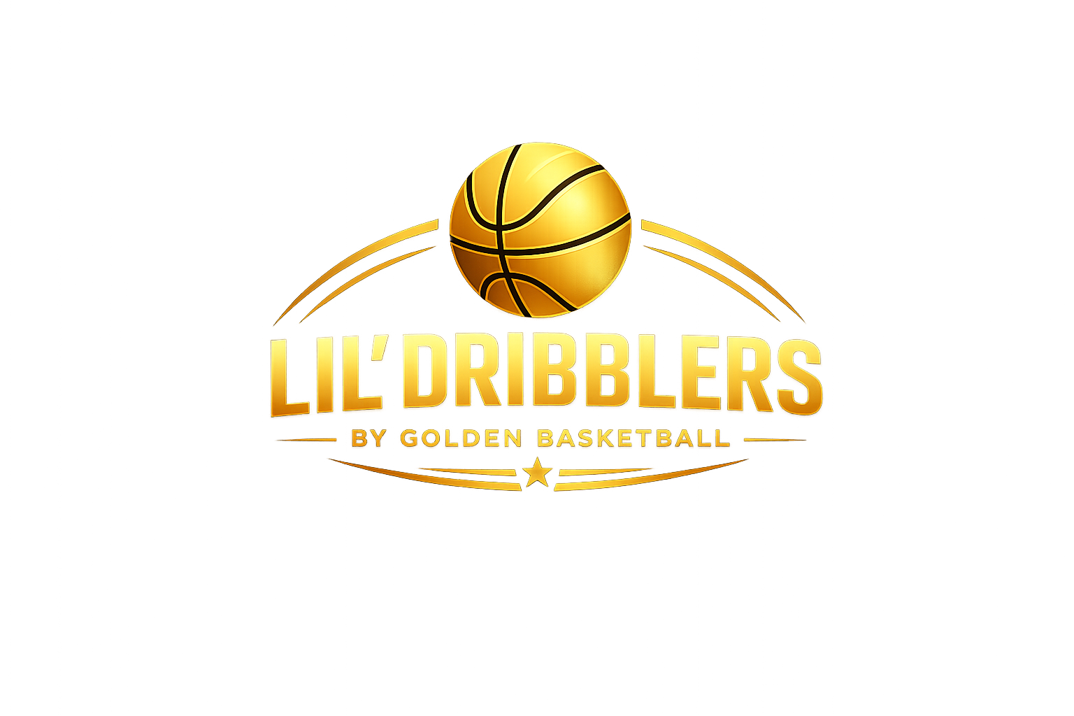 Lil' Dribblers by Golden Basketball logo